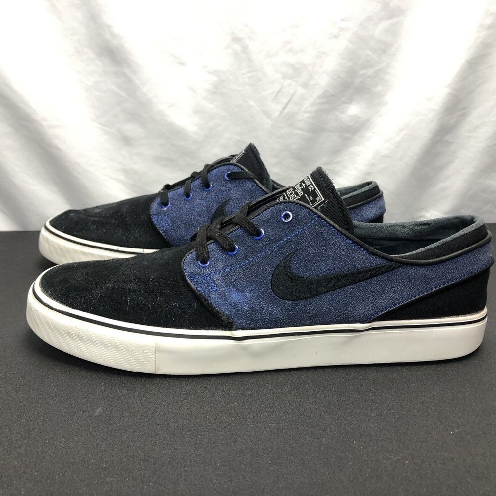 Nike Zoom Stefan Janoski Men's Size 10.5 Blue Black-Game Royal-Ivory 333824-029